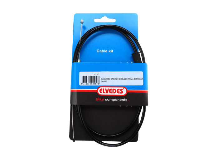 Kabel Sachs / Hercules gaskabel zwart product