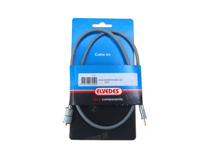 Odometer-cable 80cm VDO M10 / M10 grey Elvedes main