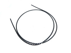 Cable universal outer cable black / chrome glitter Elvedes (per meter)
