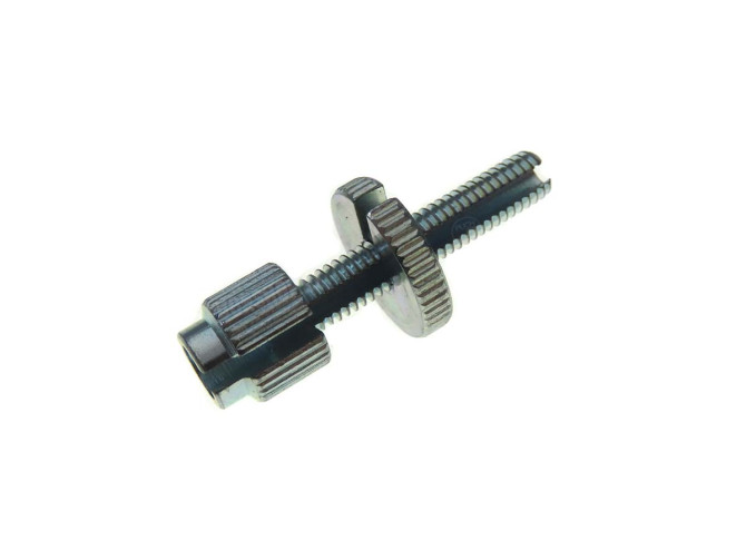 Kabelstelbout M6x42mm met gleuf lang main