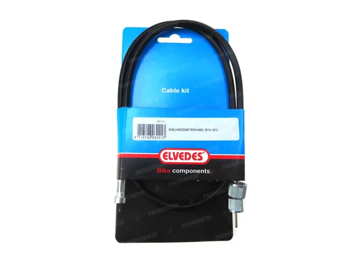 Odometer-cable 78cm VDO M10 / M12 black Elvedes main