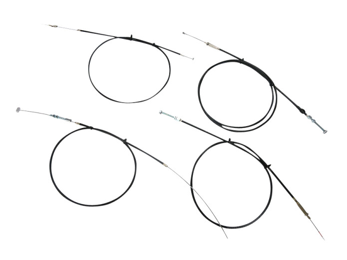 Cable Puch Maxi S / N complete set black DMP 