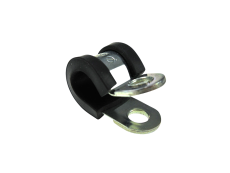 Cable clamp universal with rubber 8mm