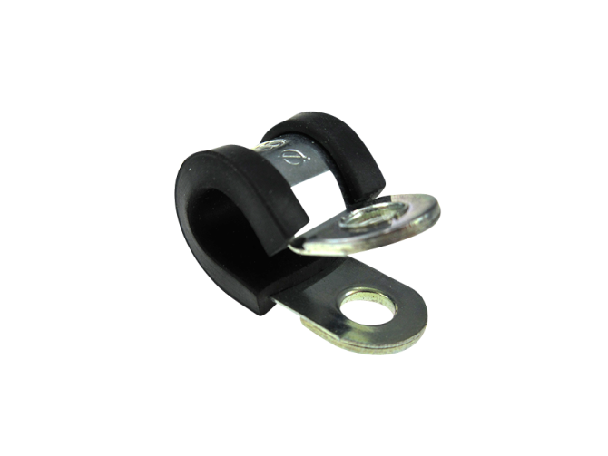 Cable clamp universal with rubber 8mm product