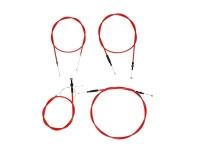 Cable Puch Maxi S / N complete set red DMP 