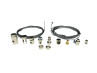 Cable repair kit with inner throttle / brake / clutch cable and nipples thumb extra