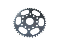 Rear sprocket Puch Maxi GS2 / X30 turbo 40 teeth Esjot A-quality