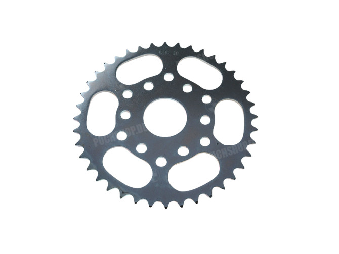 Rear sprocket Puch Maxi GS2 / X30 turbo 40 teeth Esjot A-quality main