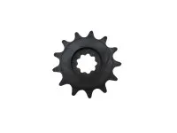 Front sprocket 13 teeth Puch various models Esjot A-quality with rubber