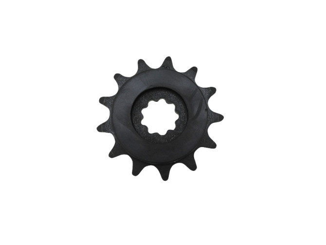 Front sprocket 13 teeth Puch various models Esjot A-quality with rubber product