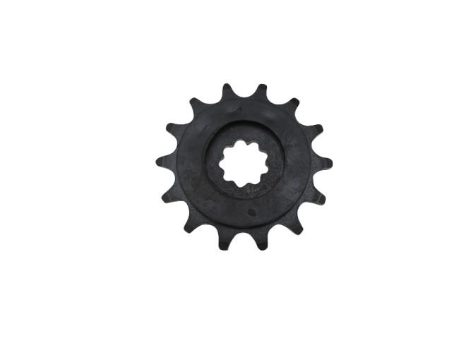 Front sprocket 14 teeth Puch various models Esjot A-quality with rubber product