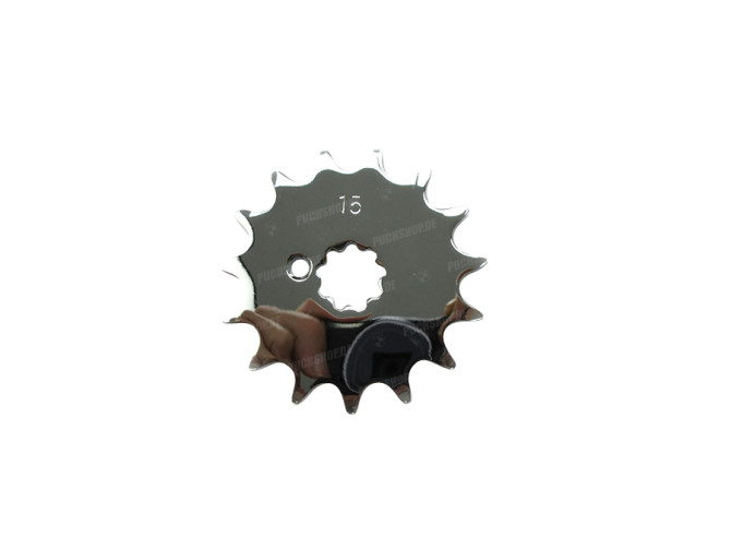 Front sprocket 15 tooth Puch various models chrome main