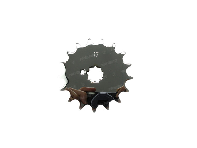 Front sprocket 17 tooth Puch various models chrome main