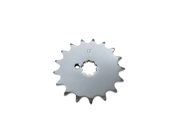 Front sprocket 17 tooth Puch various models chrome