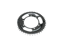 Rear sprocket Puch Maxi S / N / X30 Automatic 45 tooth A-quality chrome 