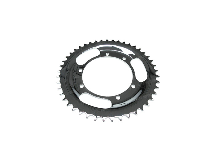 Rear sprocket Puch Maxi S / N / X30 Automatic 45 tooth A-quality chrome  main
