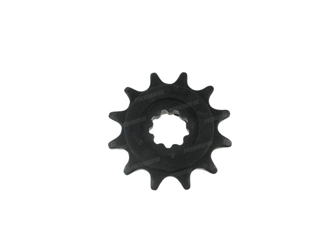 Front sprocket 12 teeth Puch various models Esjot A-quality with rubber main