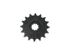 Front sprocket 16 teeth Puch various models Esjot A-quality with rubber