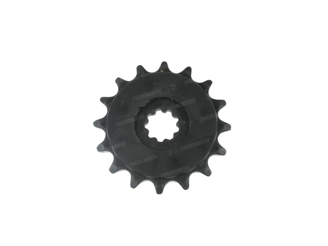 Front sprocket 16 teeth Puch various models Esjot A-quality with rubber main