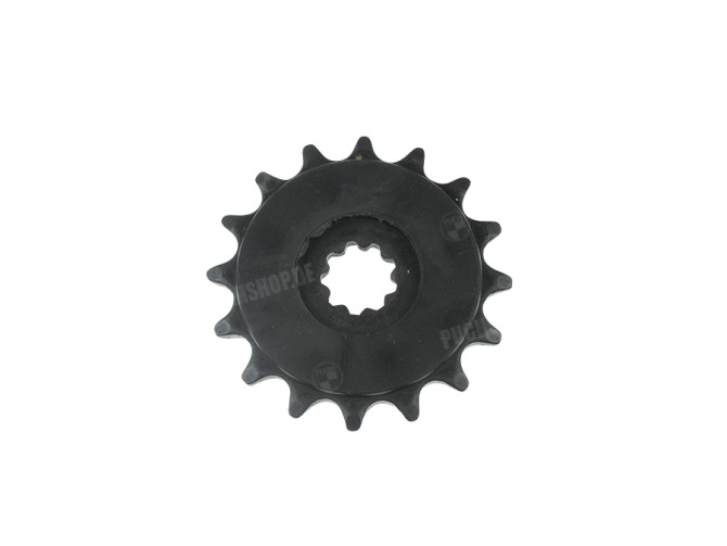 Front sprocket 16 teeth Puch various models Esjot A-quality with rubber main