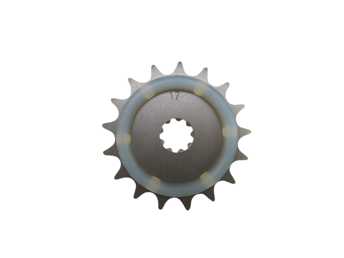 Front sprocket 17 teeth Puch various models with rubber product