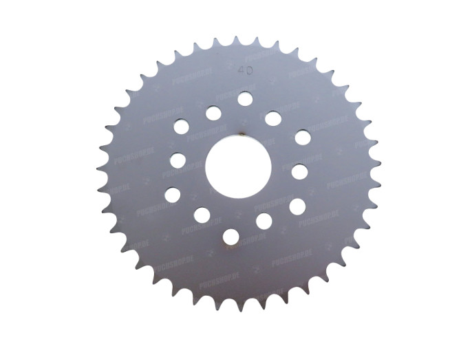 Rear sprocket Puch X30 / X50 / G2 / 2-speed 40 tooth main