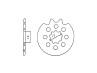 Front sprocket 12 teeth Puch various models Esjot A-quality  Front sprocket 12 teeth Puch various models Esjot A-quality