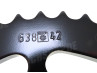 Rear sprocket Puch Cobra 80 42 teeth Esjot A-quality thumb extra