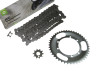 Chain Esjot (A-quality) + sprocket set Puch Maxi S / N / X30 automatic thumb extra