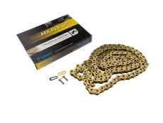 Chain 420-130 Tsubaki MX-Pro SGR Sin Riveted Gold