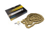 Chain 420-130 Tsubaki MX-Pro SGR Sin Riveted Gold thumb extra