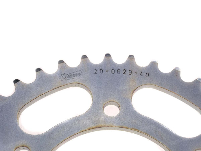 Rear sprocket Puch X40 40 teeth Esjot A-quality