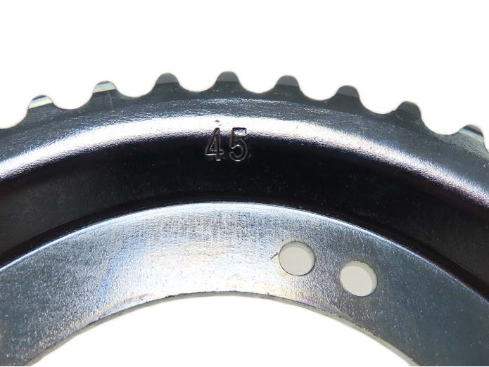 Rear sprocket Grimeca (6 holes) 45 teeth