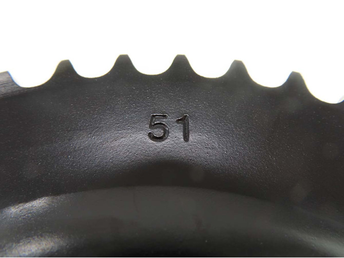 Rear sprocket Puch Maxi S / N / X30 Automatic 51 tooth GPO A-quality  product