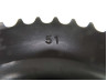 Rear sprocket Puch Maxi S / N / X30 Automatic 51 tooth GPO A-quality  thumb extra