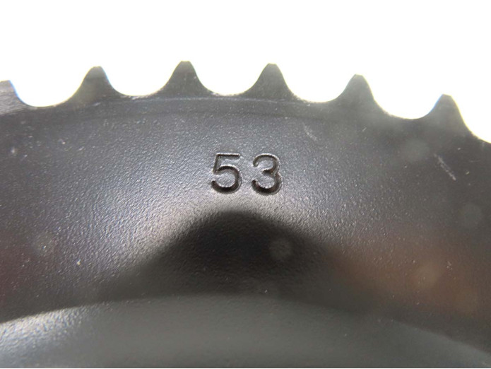 Rear sprocket Puch Maxi S / N / X30 53 tooth GPO A-quality