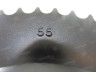 Puch Ketting / Tandwielen Achtertandwiel 55 Tands A-kwaliteit Achtertandwiel Puch Maxi S N X30 55 tands GPO A-kwaliteit