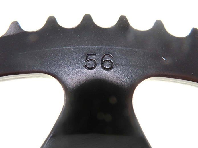 Rear sprocket Puch Maxi S / N / X30 56 tooth GPO A-quality