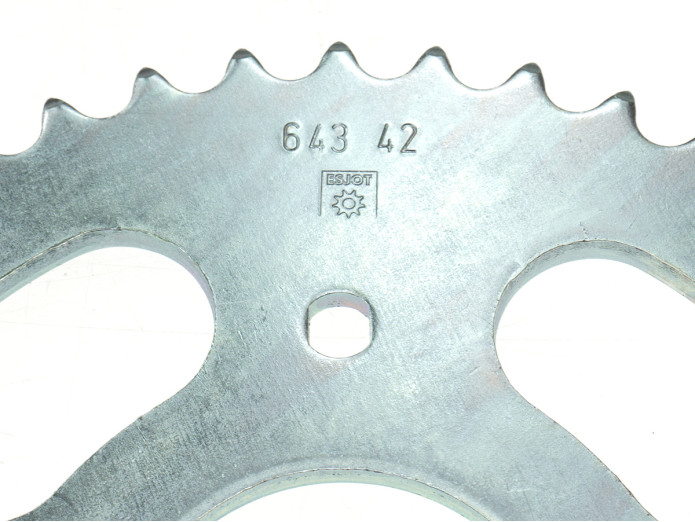 Rear sprocket 42 teeth Puch M50 Esjot