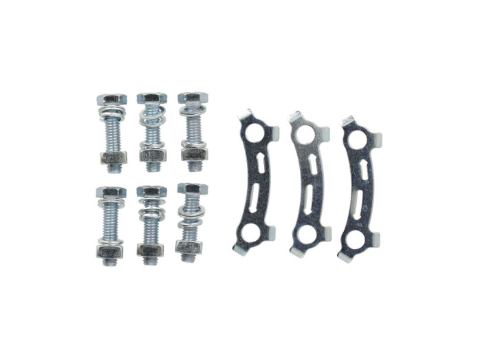 Rear sprocket mounting set Puch Maxi S / N / X30 with locking plate Fast Arrow Rear sprocket mounting set Puch Maxi S / N / X30 with locking plate Fast Arrow