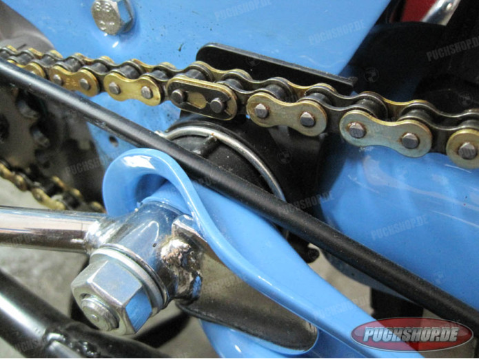 Chain guide Puch Maxi S set with spring