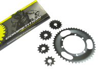 Chain SFR 415-128 + sprocket set Puch Maxi S / N / X30 automatic