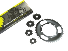 Chain SFR 415-128 + sprocket set Puch Maxi S / N / X30 automatic