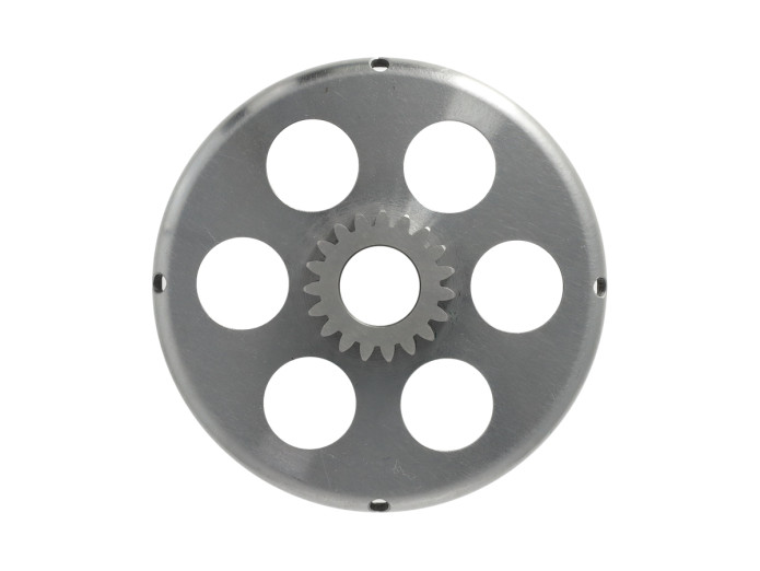 Clutch bell Puch Maxi E50 pedal start 19 teeth racing PSR straight cut