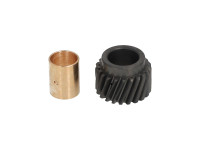 Koppelingshuis Puch Maxi E50 aanloop 21 tands MBR tandwiel schuine vertanding (links)