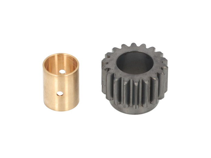 Clutch bell Puch Maxi E50 18-Tooth MBR Gear Straight Cut