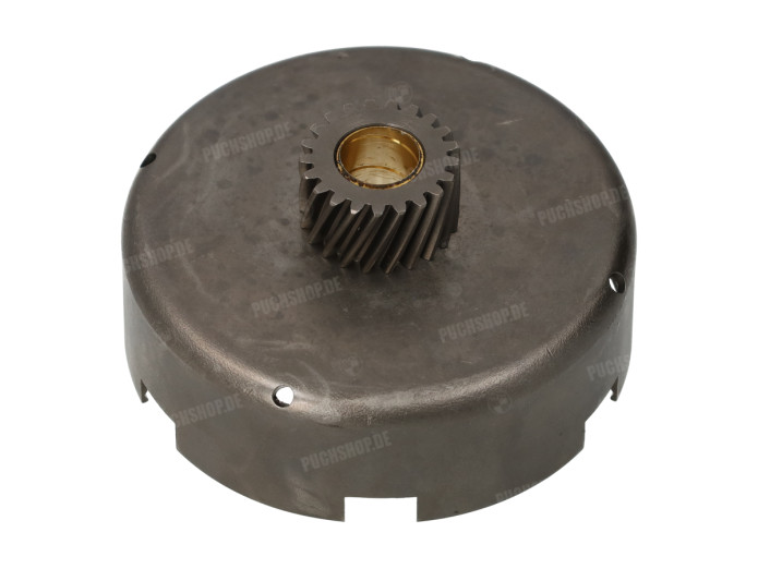 Koppelingshuis Puch Maxi E50 aanloop 21 tands met bronzen glijlager Fast Arrow