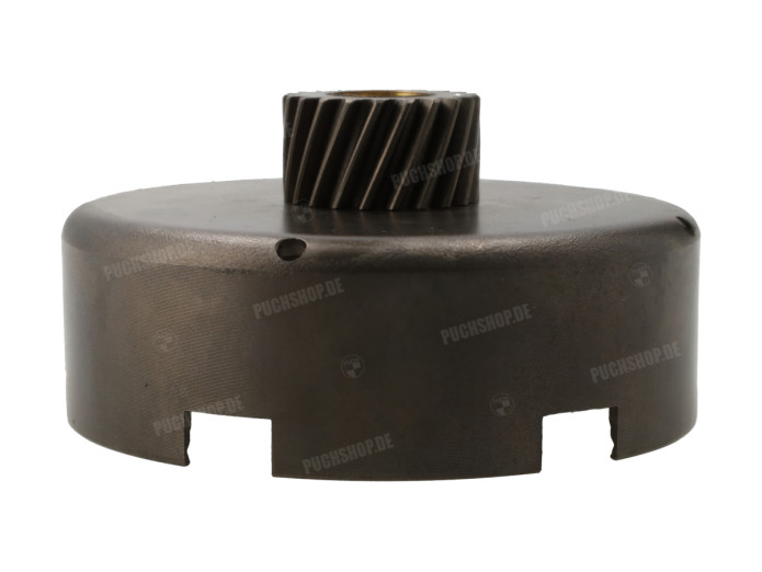 Koppelingshuis Puch Maxi E50 aanloop 21 tands met bronzen glijlager Fast Arrow
