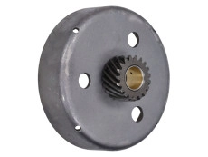 Clutch bell Puch Maxi E50 kickstart 19 teeth with bronze plain bearing Fast Arrow Clutch bell Puch Maxi E50 kickstart 19 teeth with bronze plain bearing Fast Arrow