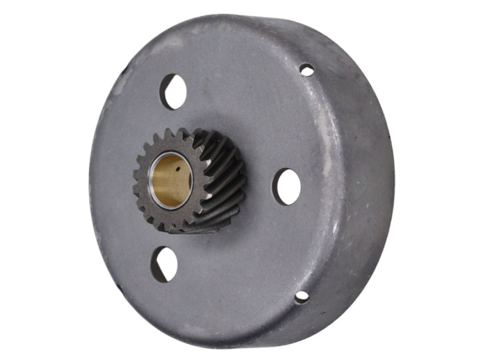 Clutch bell Puch Maxi E50 kickstart 19 teeth with bronze plain bearing Fast Arrow